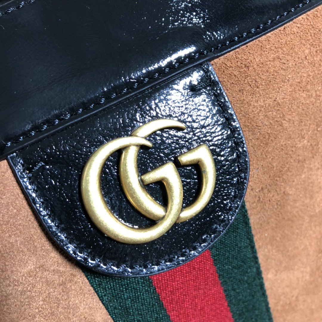 519335 Ophidia suede large tote, Gucci Handbags