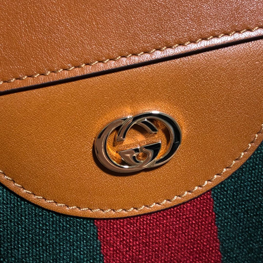 575067 Large vintage canvas tote, Gucci Handbags