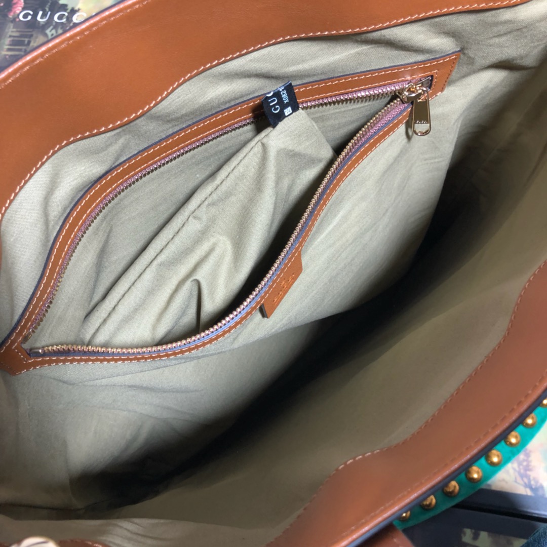 575067 Large vintage canvas tote, Gucci Handbags