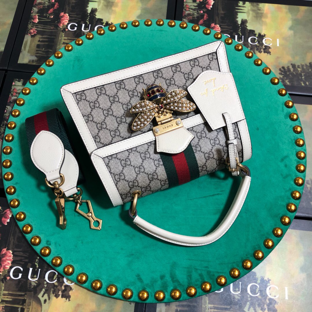 476541, Queen Margaret GG small top handle bag, GUCCI HANDBAGS