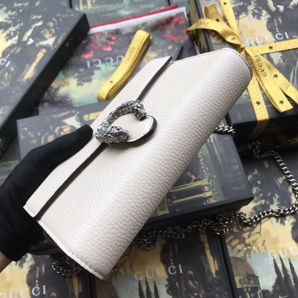 401231 Dionysus mini leather chain bag, Women's Wallets & Small Accessories