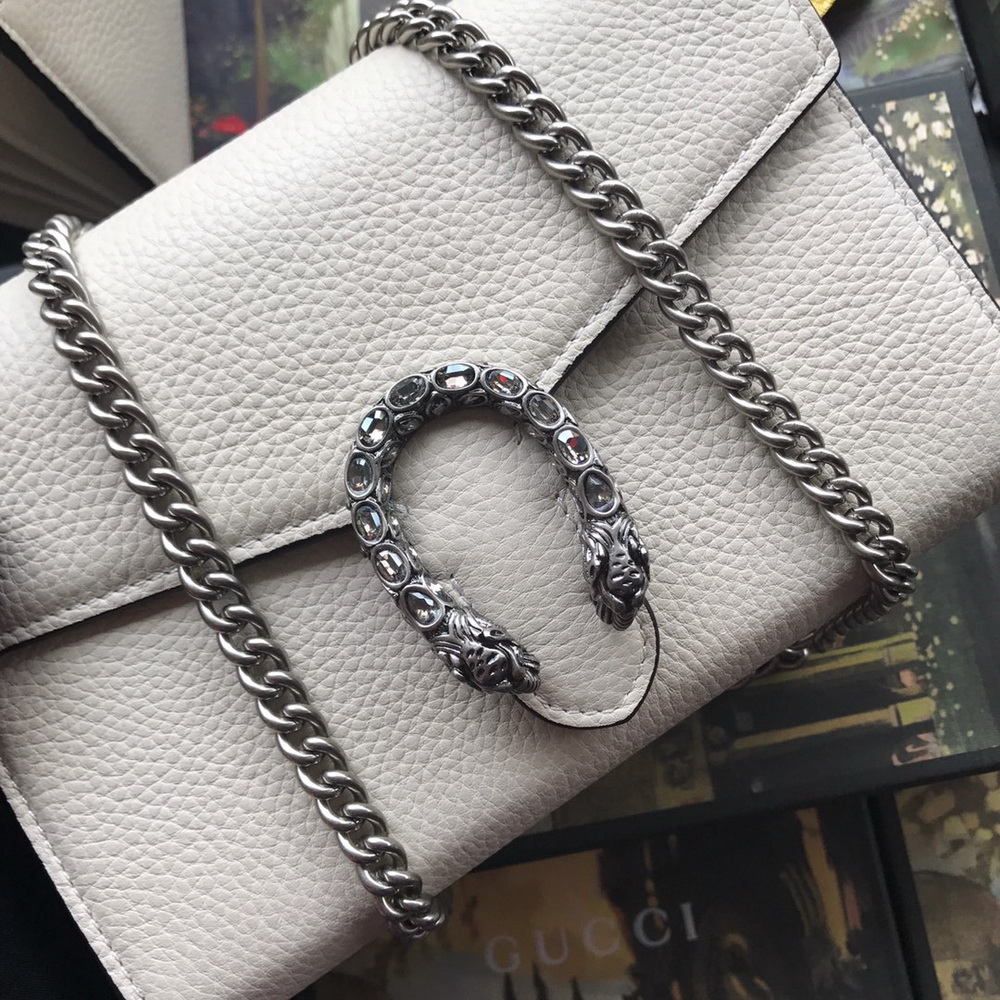 401231 Dionysus mini leather chain bag, Women's Wallets & Small Accessories