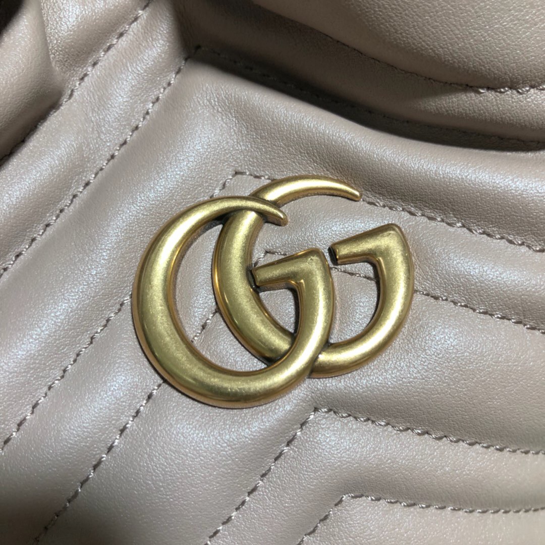 575163 GG Marmont mini bucket bag, Women's Mini Bags
