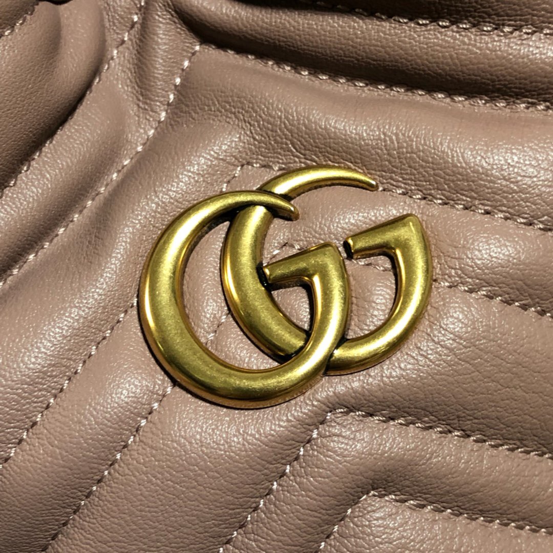 575163 GG Marmont mini bucket bag, Women's Mini Bags