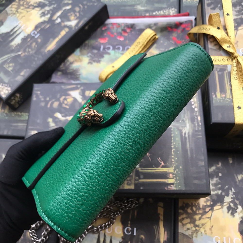 401231 Dionysus mini leather chain bag, Women's Wallets & Small Accessories