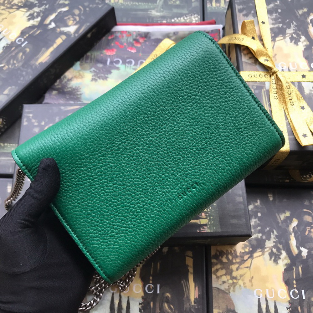 401231 Dionysus mini leather chain bag, Women's Wallets & Small Accessories