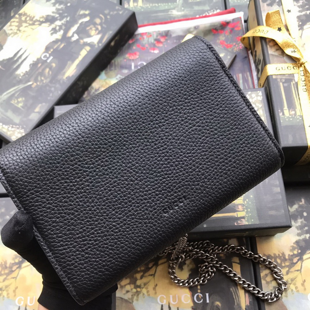401231 Dionysus mini leather chain bag, Women's Wallets & Small Accessories