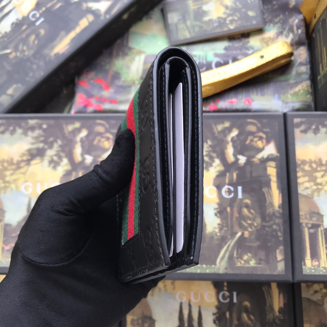 408827 Gucci Signature Web wallet, Men's Wallets & Small Accessories