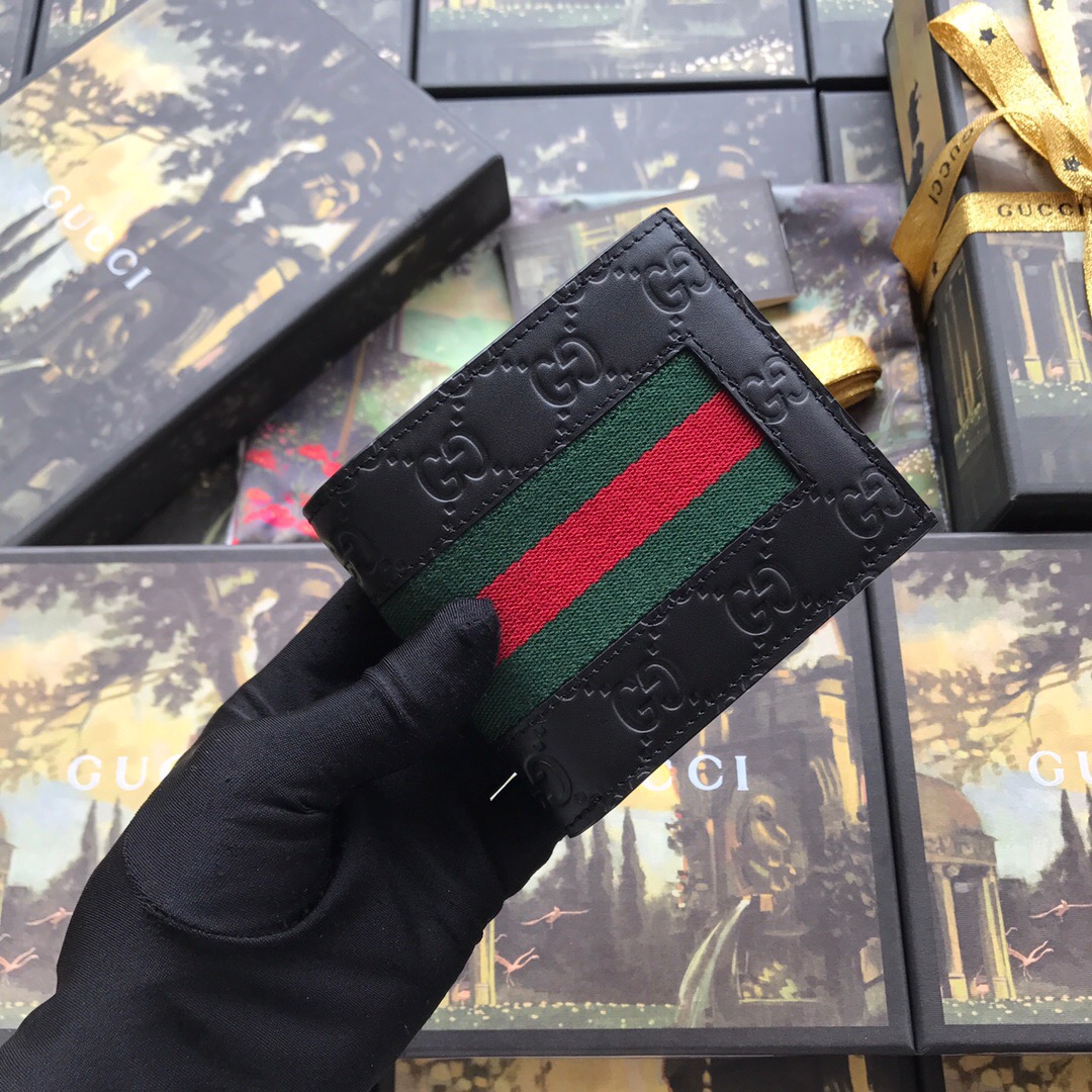 408827 Gucci Signature Web wallet, Men's Wallets & Small Accessories