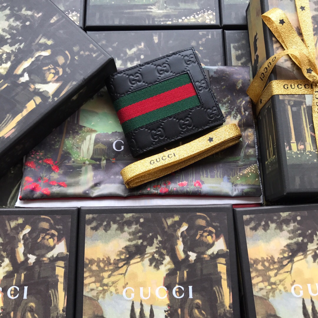 408827 Gucci Signature Web wallet, Men's Wallets & Small Accessories