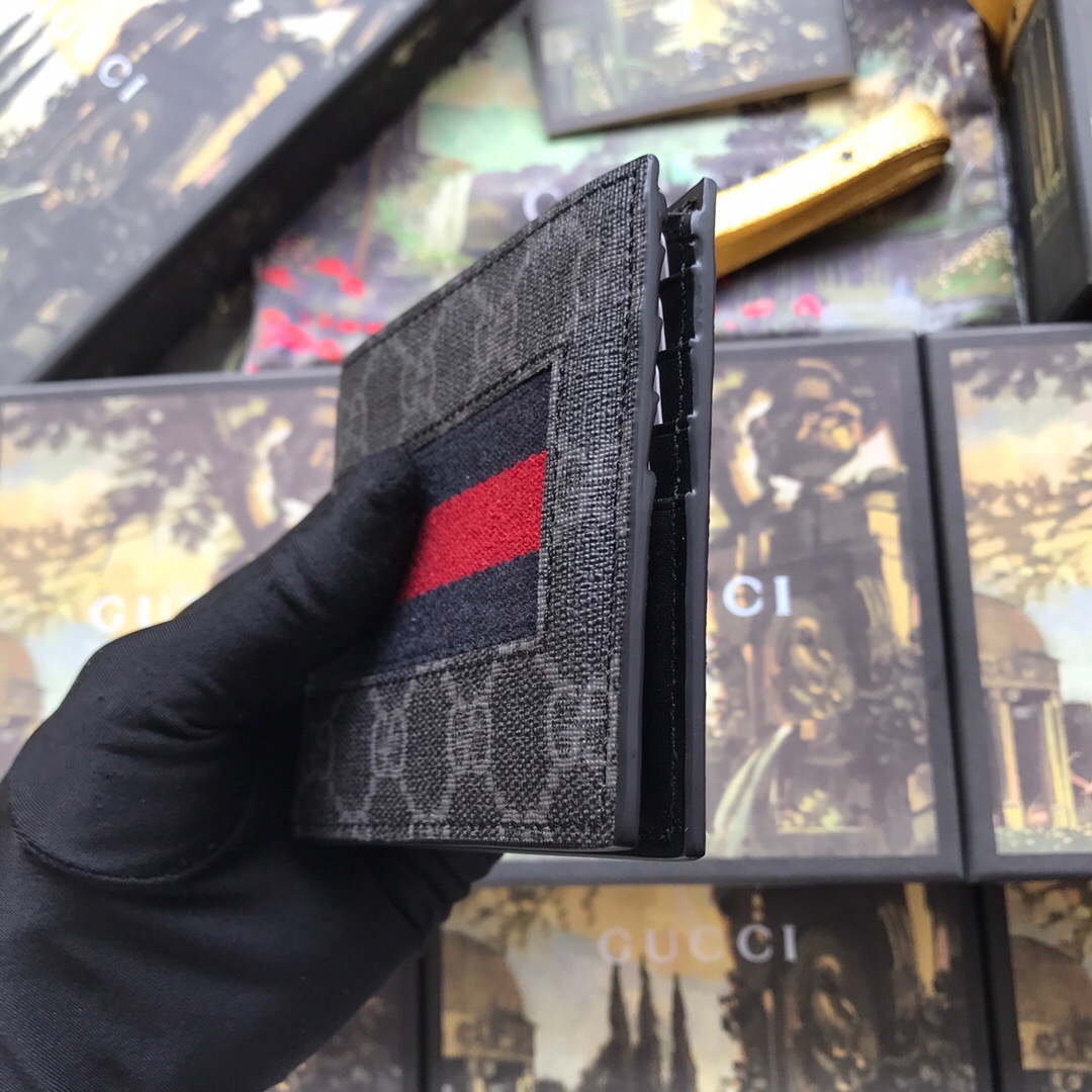 408827 Gucci Signature Web wallet, Men's Wallets & Small Accessories