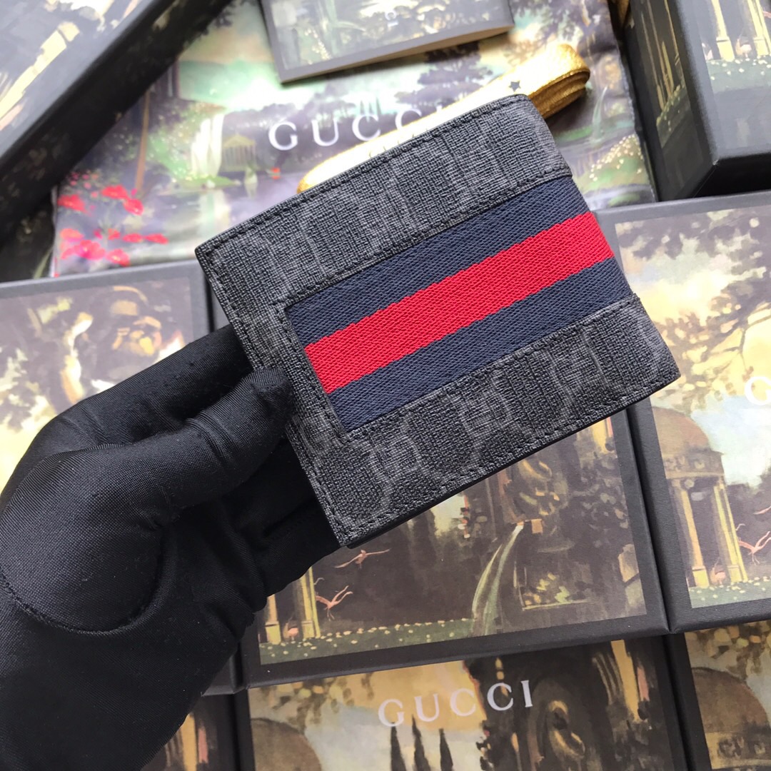 408827 Gucci Signature Web wallet, Men's Wallets & Small Accessories