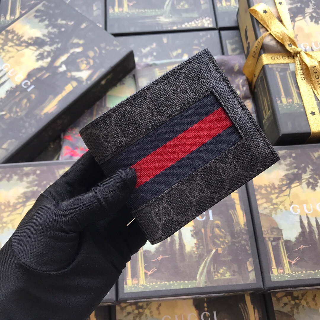 408827 Gucci Signature Web wallet, Men's Wallets & Small Accessories