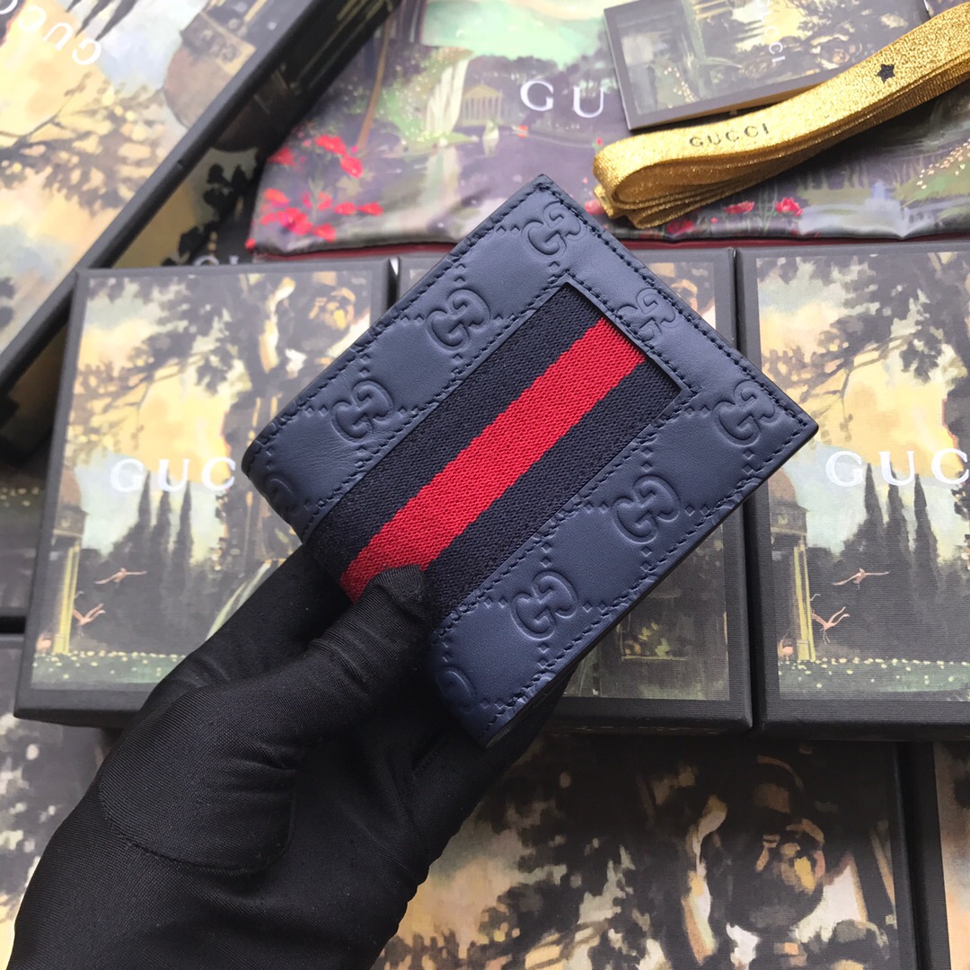 408827 Gucci Signature Web wallet, Men's Wallets & Small Accessories