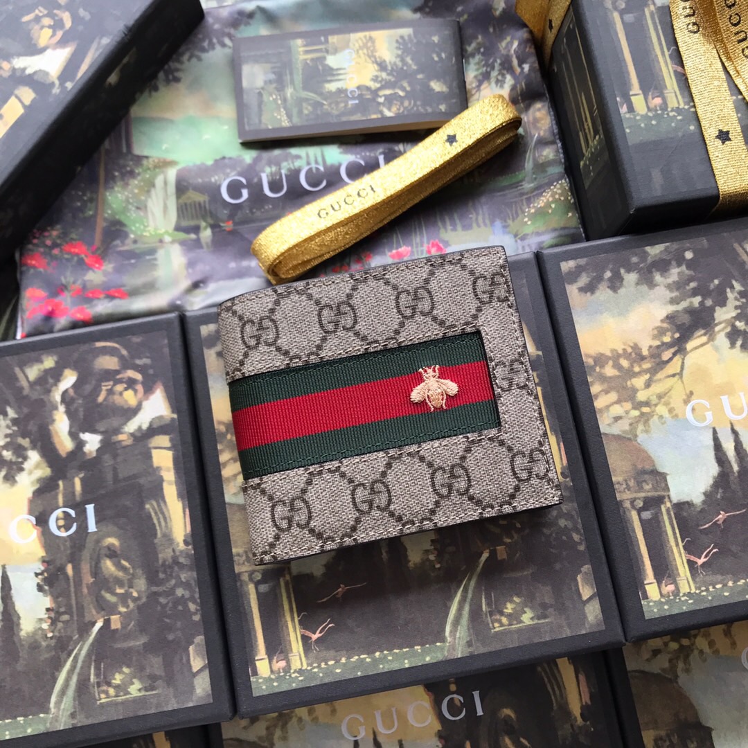 408827 Gucci Signature Web wallet, Men's Wallets & Small Accessories