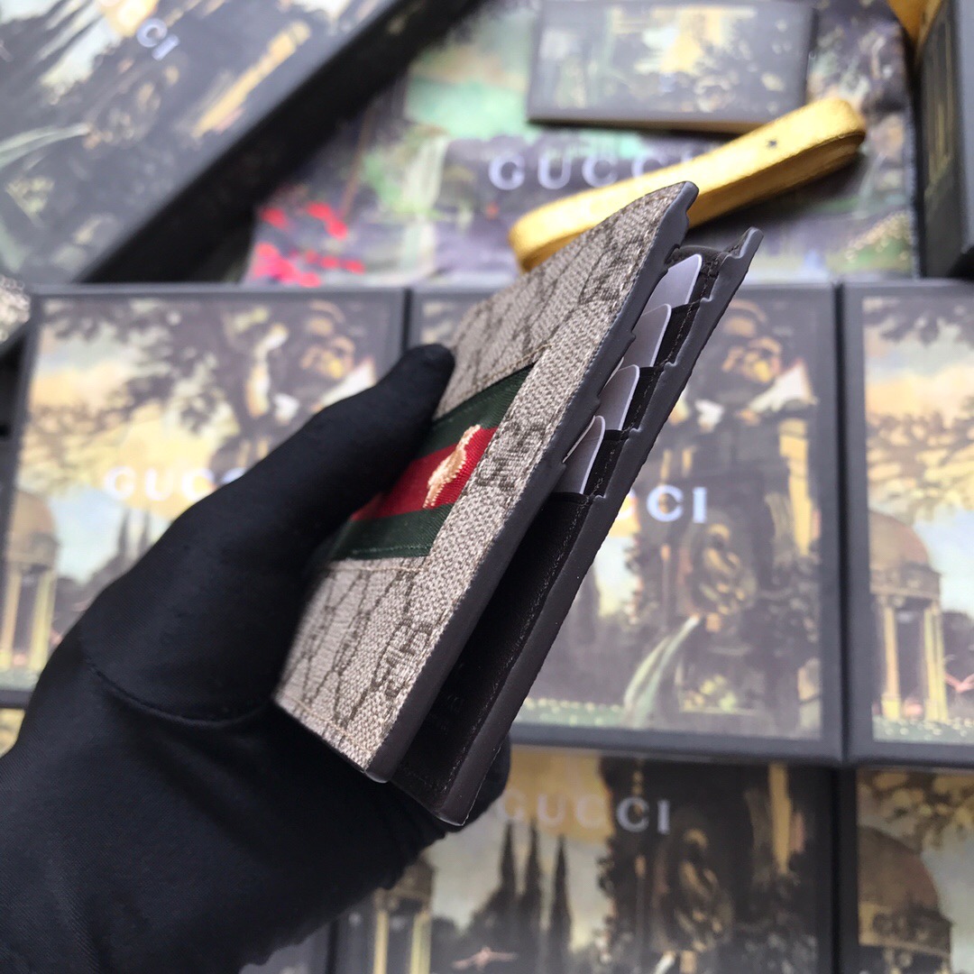 408827 Gucci Signature Web wallet, Men's Wallets & Small Accessories