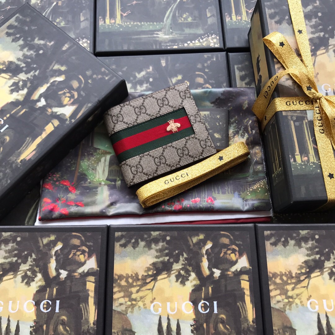 408827 Gucci Signature Web wallet, Men's Wallets & Small Accessories