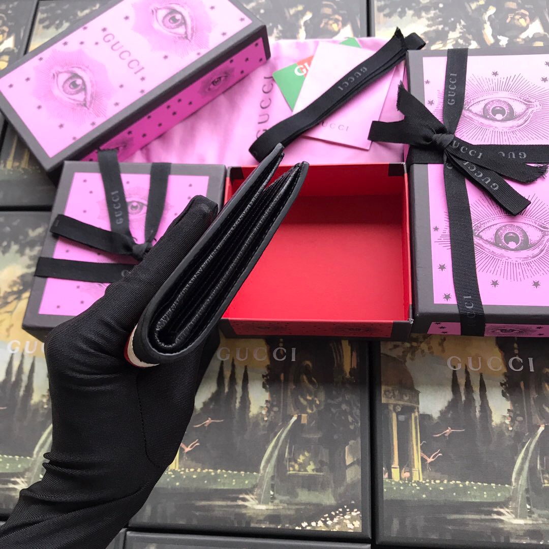 408827 Gucci stripe leather wallet, Men's Wallets & Small Accessories
