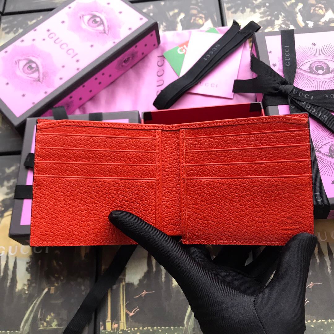 408827 Gucci stripe leather wallet, Men's Wallets & Small Accessories