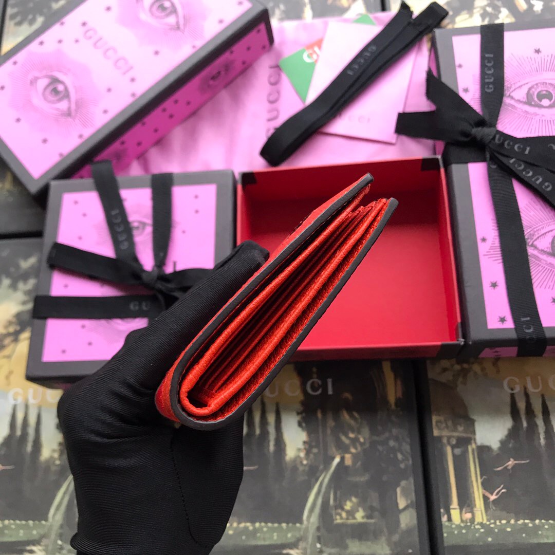 408827 Gucci stripe leather wallet, Men's Wallets & Small Accessories