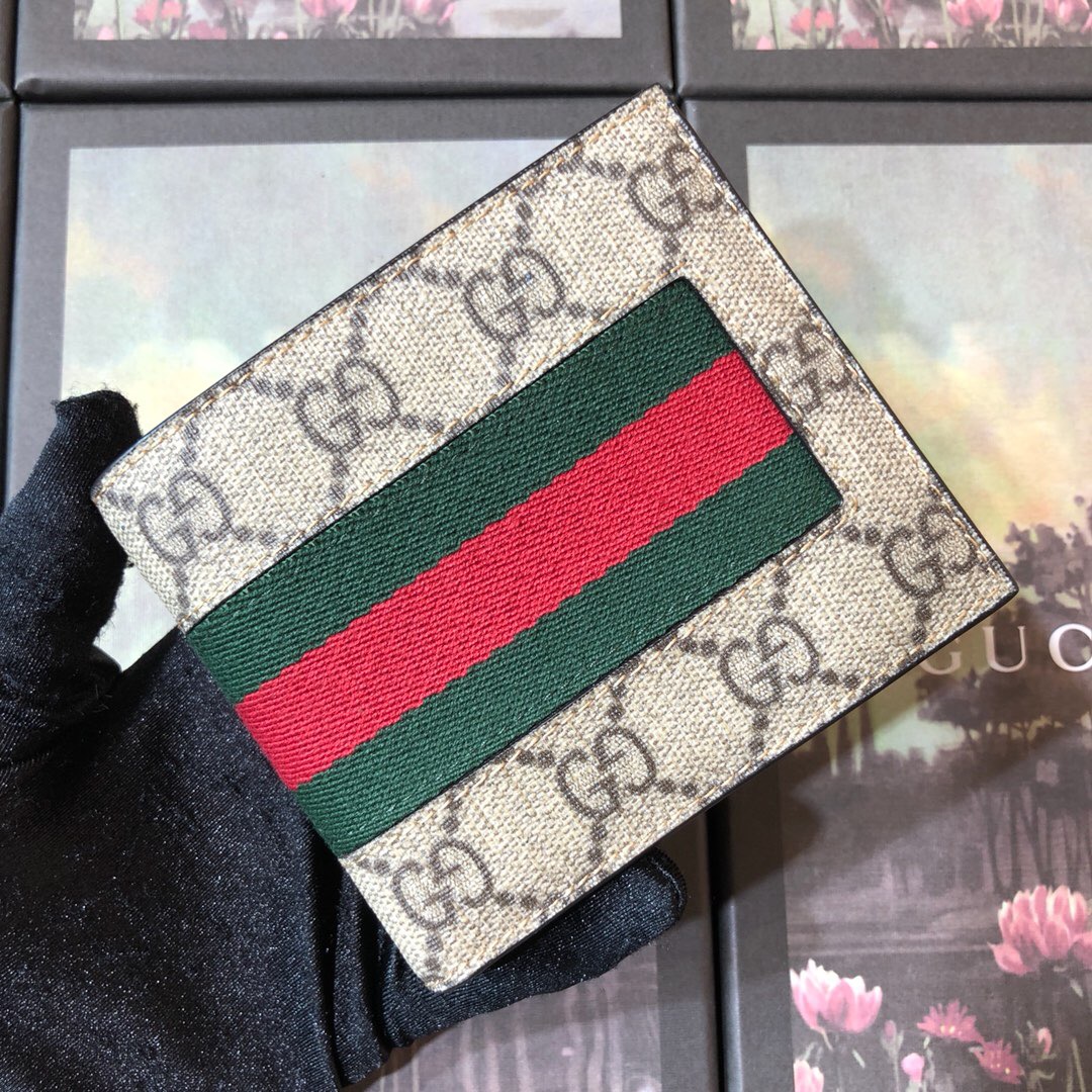 408827 Gucci Signature Web wallet, Men's Wallets & Small Accessories