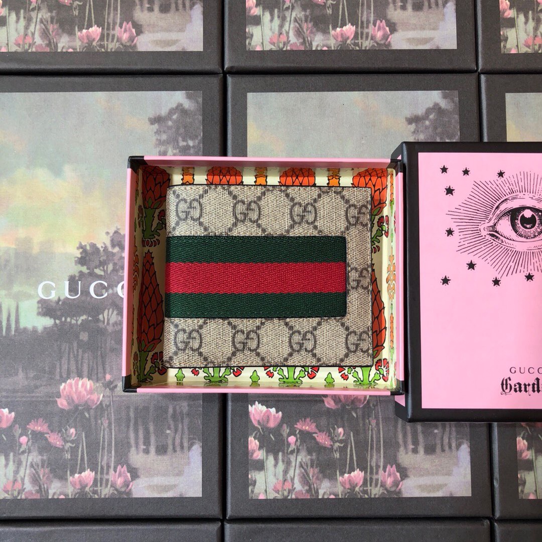 408827 Gucci Signature Web wallet, Men's Wallets & Small Accessories