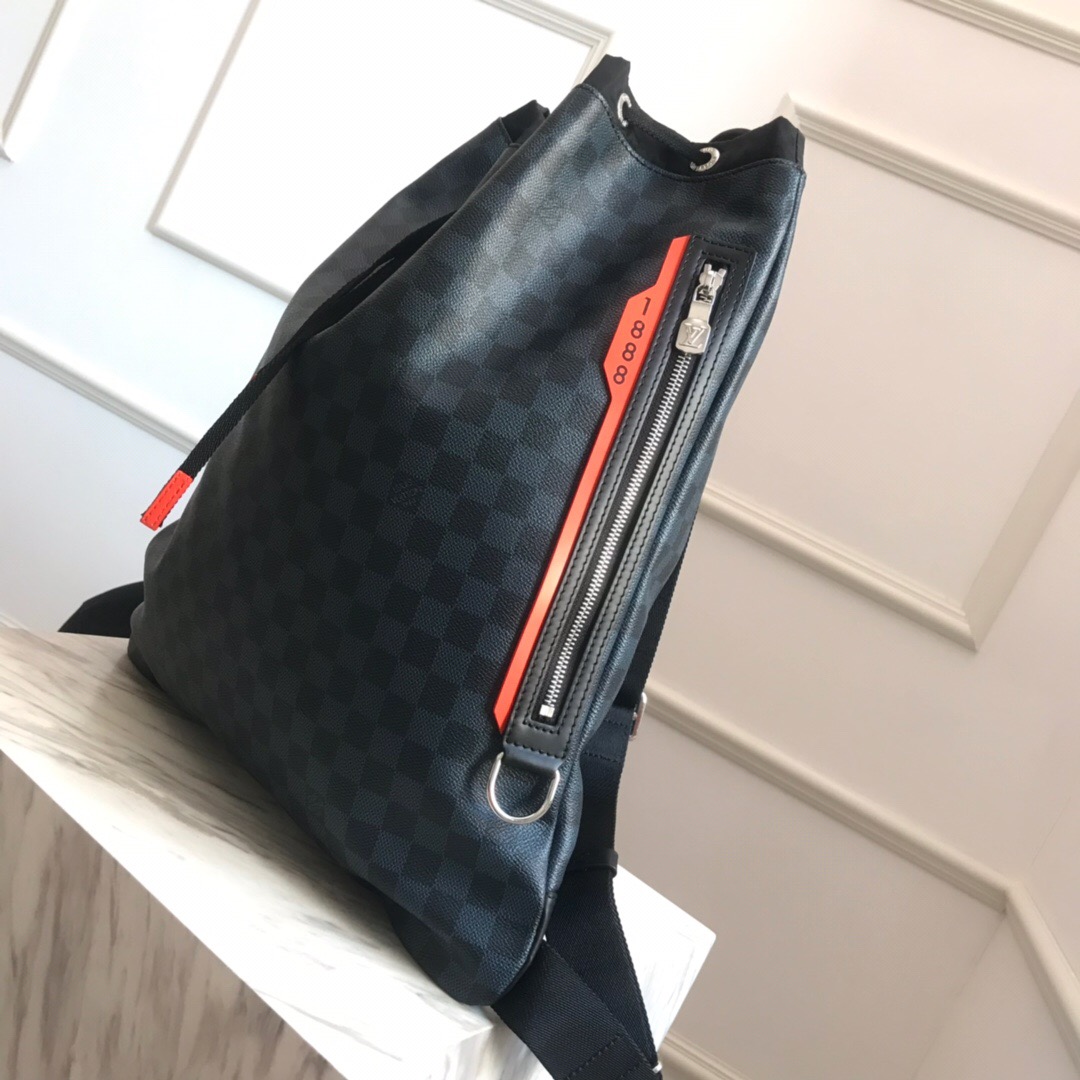 N40170 DRAWSTRING BACKPACK, Louis Vuitton LV Men's Bags