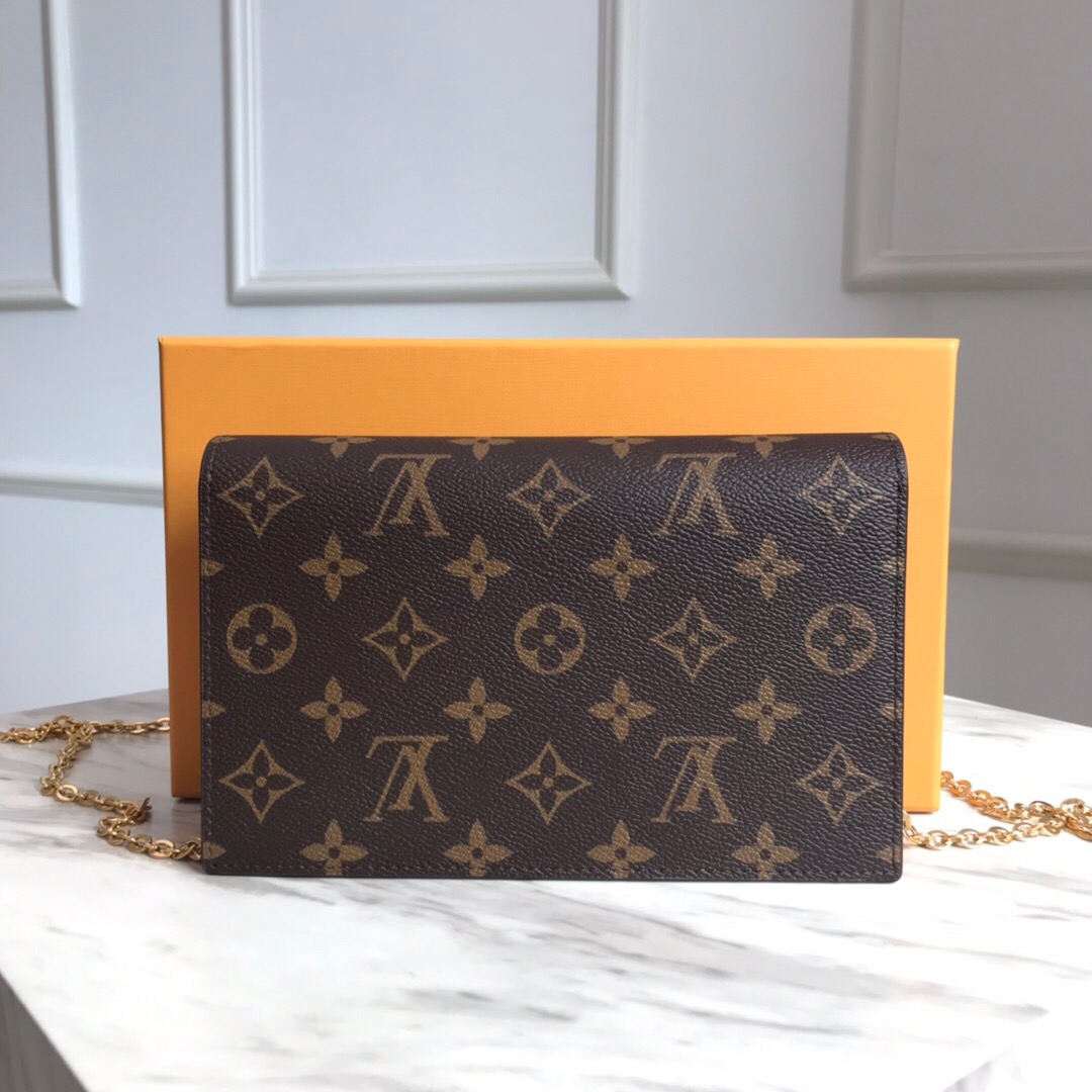 M67405 FLORE CHAIN WALLET, Louis Vuitton LV WOMEN - Small Leather Goods