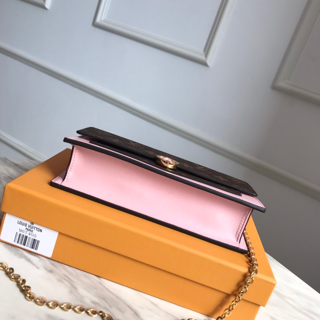 M67405 FLORE CHAIN WALLET, Louis Vuitton LV WOMEN - Small Leather Goods