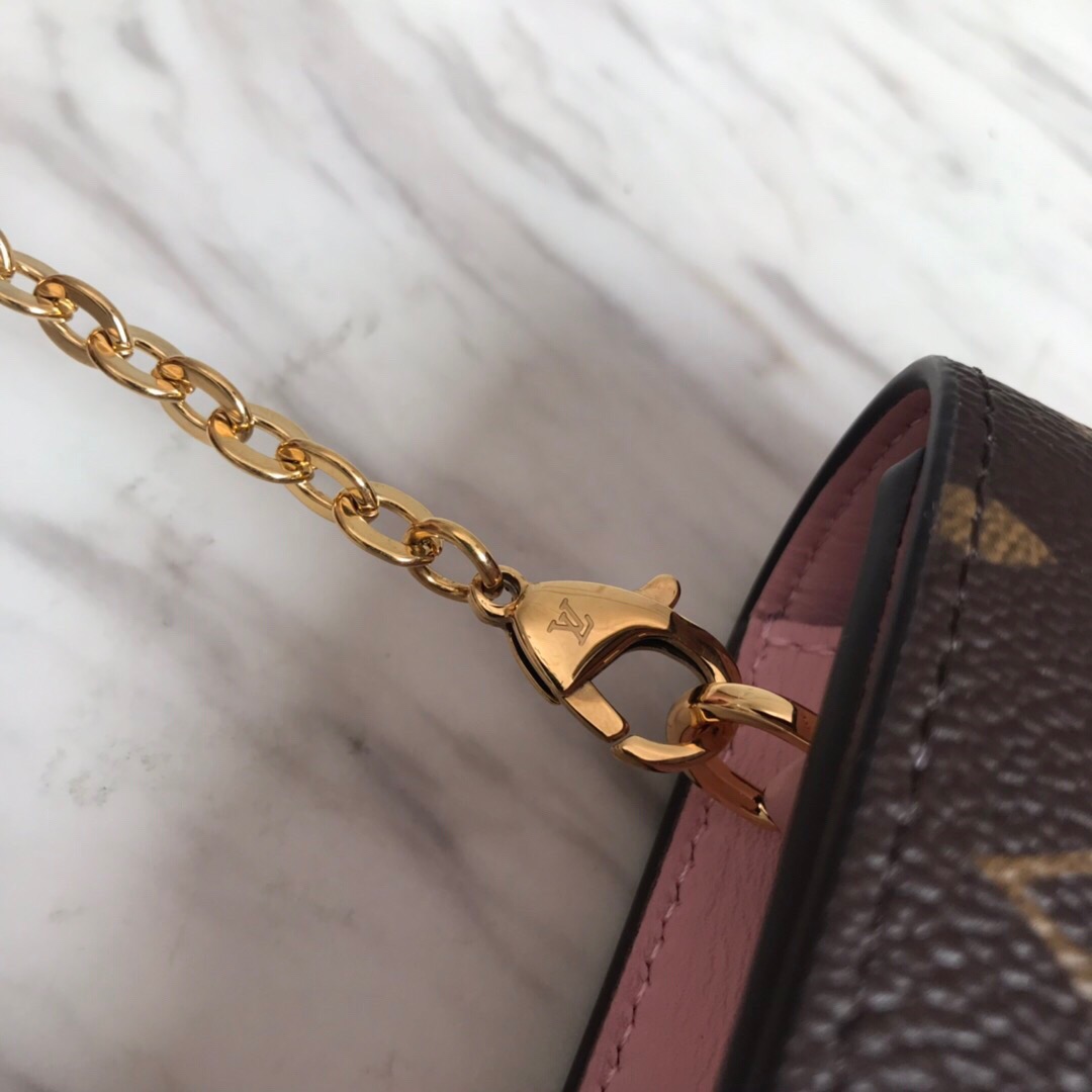 M67405 FLORE CHAIN WALLET, Louis Vuitton LV WOMEN - Small Leather Goods