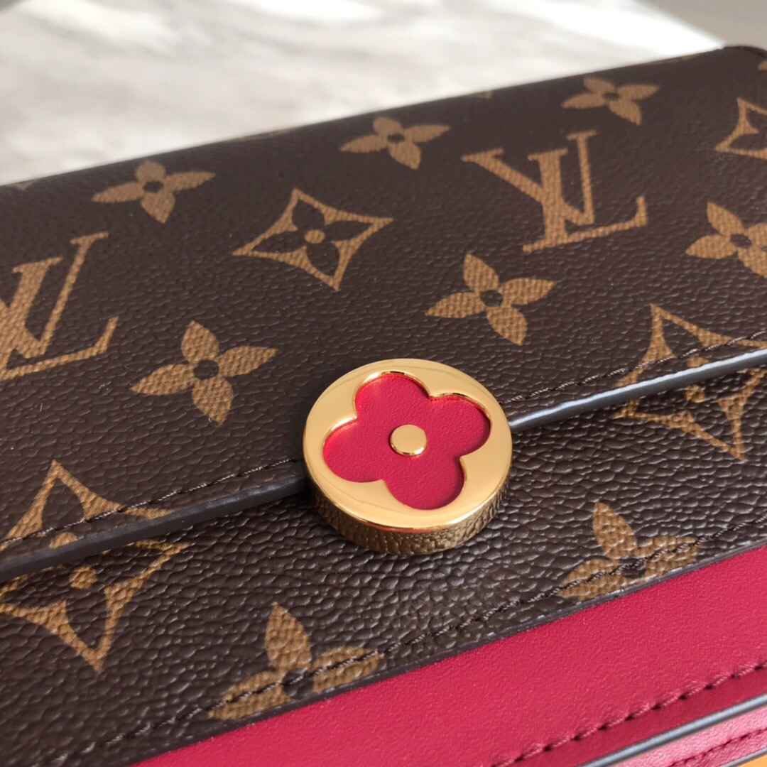 M67404 FLORE CHAIN WALLET, Louis Vuitton LV WOMEN - Small Leather Goods