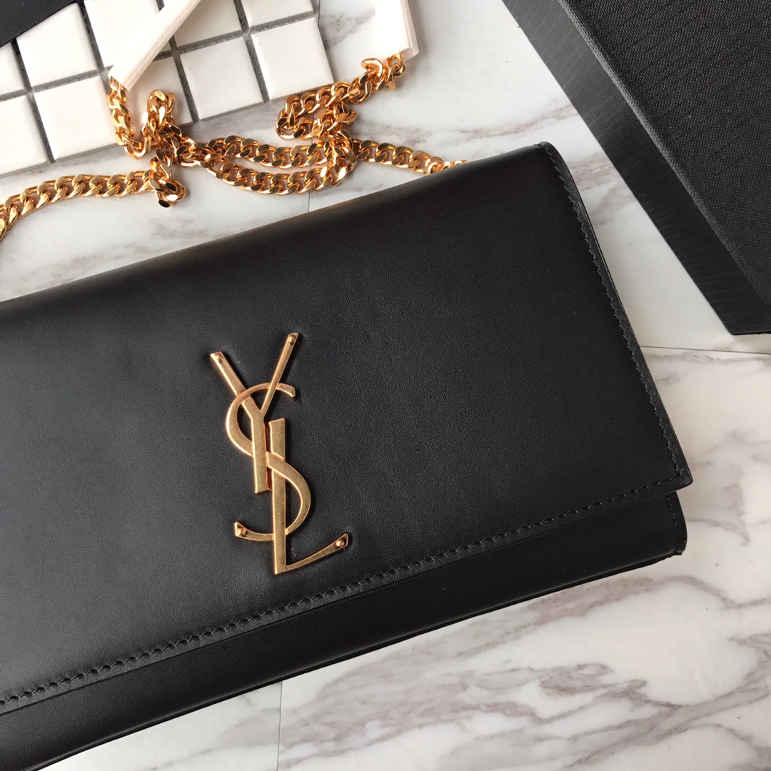 364021 KATE MEDIUM IN GRAIN DE POUDRE EMBOSSED LEATHER YSL Saint Laurent