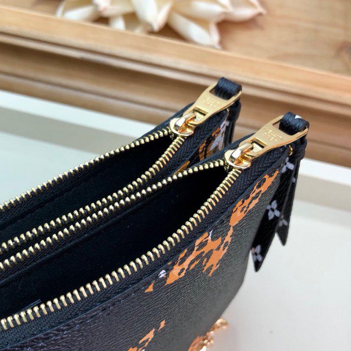 M67874 POCHETTE DOUBLE ZIP, Louis Vuitton LV Women - Small Leather Goods
