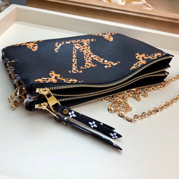 M67874 POCHETTE DOUBLE ZIP, Louis Vuitton LV Women - Small Leather Goods
