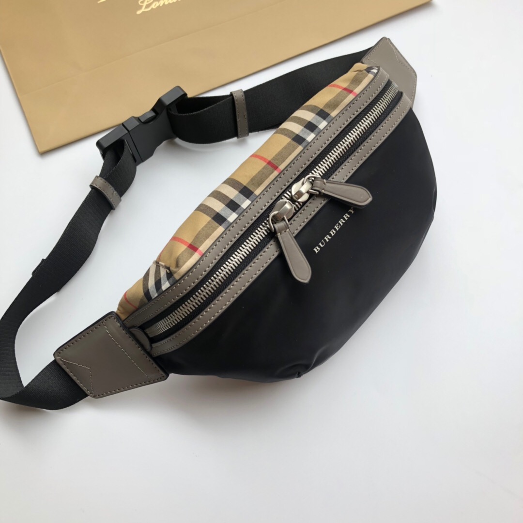 Medium Vintage Check Bum Bag, BURBERRY BAGS