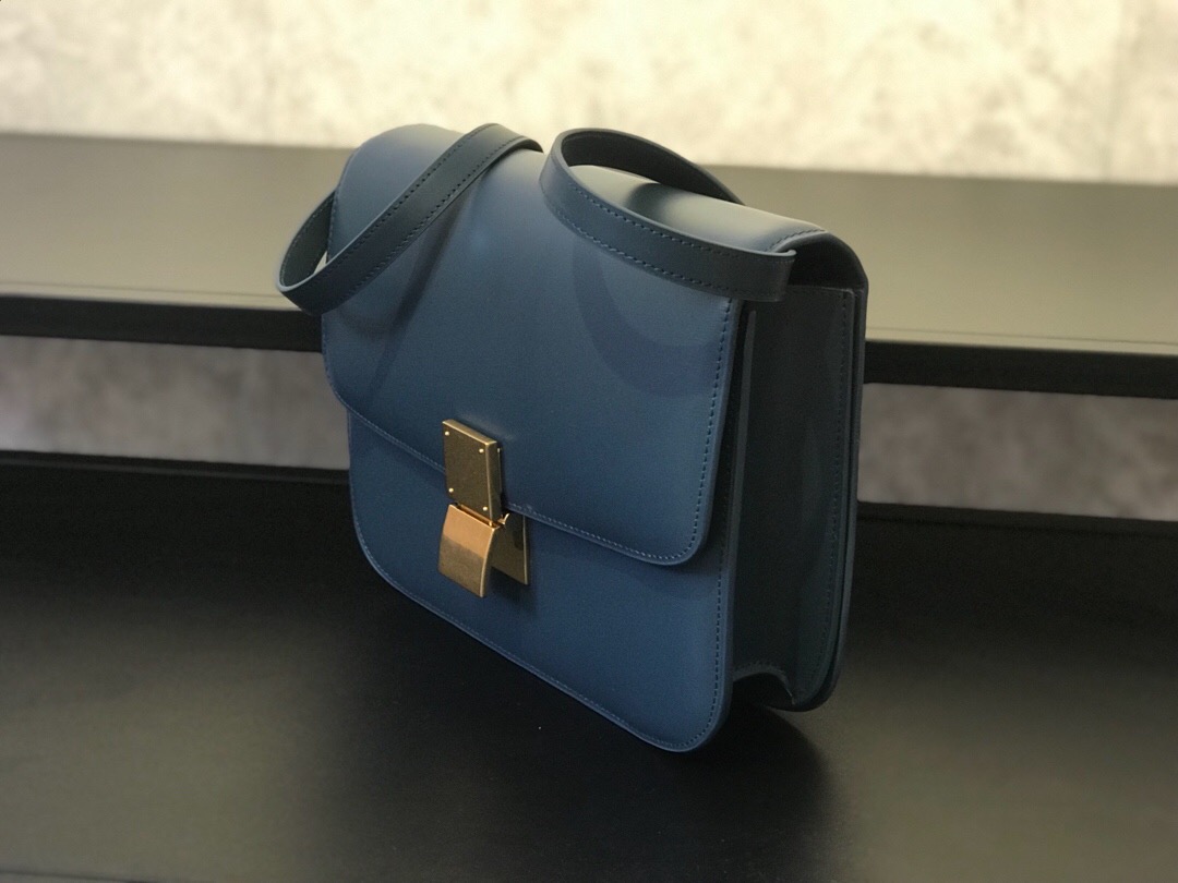 MEDIUM CLASSIC BAG IN BOX CALFSKIN, CELINE BAGS