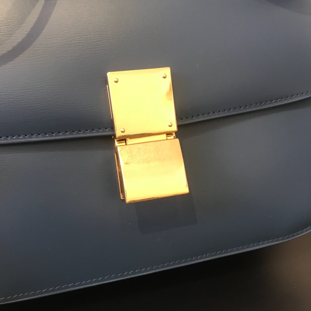 MEDIUM CLASSIC BAG IN BOX CALFSKIN, CELINE BAGS