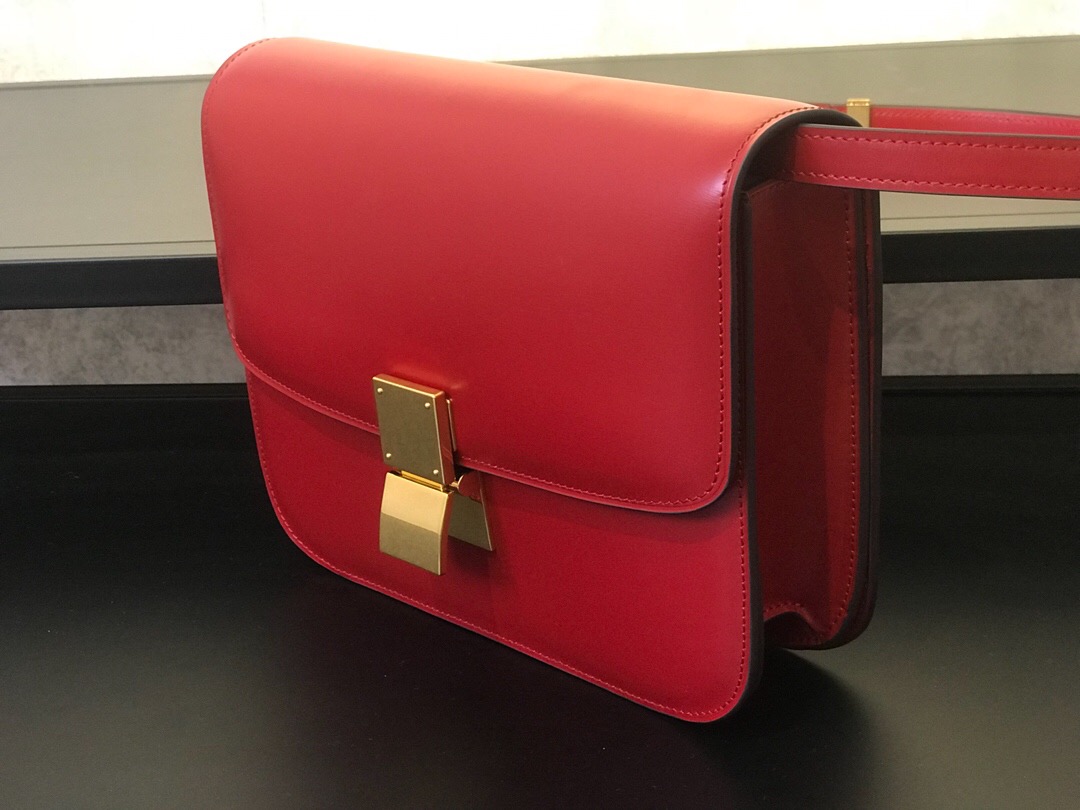 MEDIUM CLASSIC BAG IN BOX CALFSKIN, CELINE BAGS