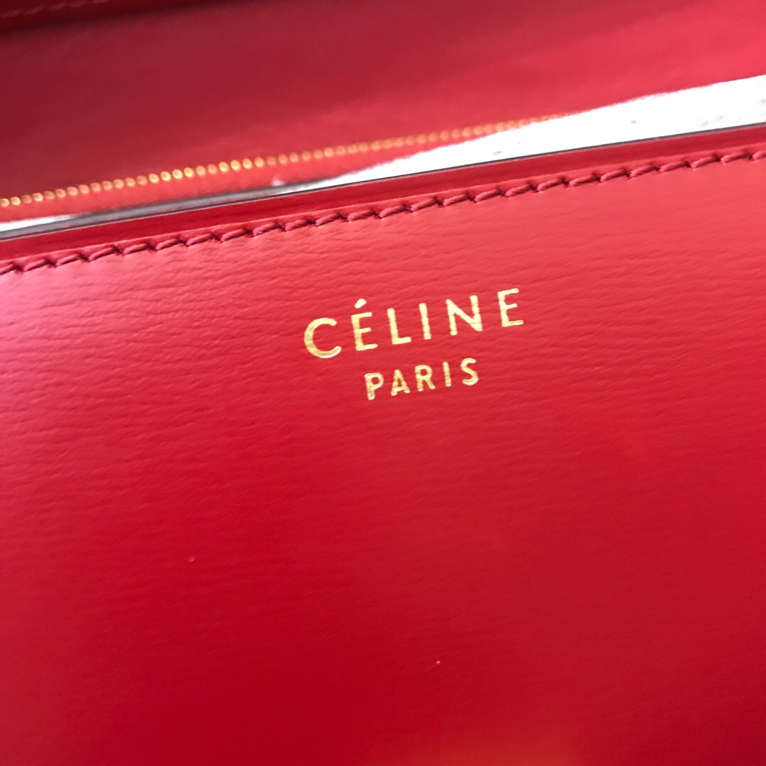MEDIUM CLASSIC BAG IN BOX CALFSKIN, CELINE BAGS