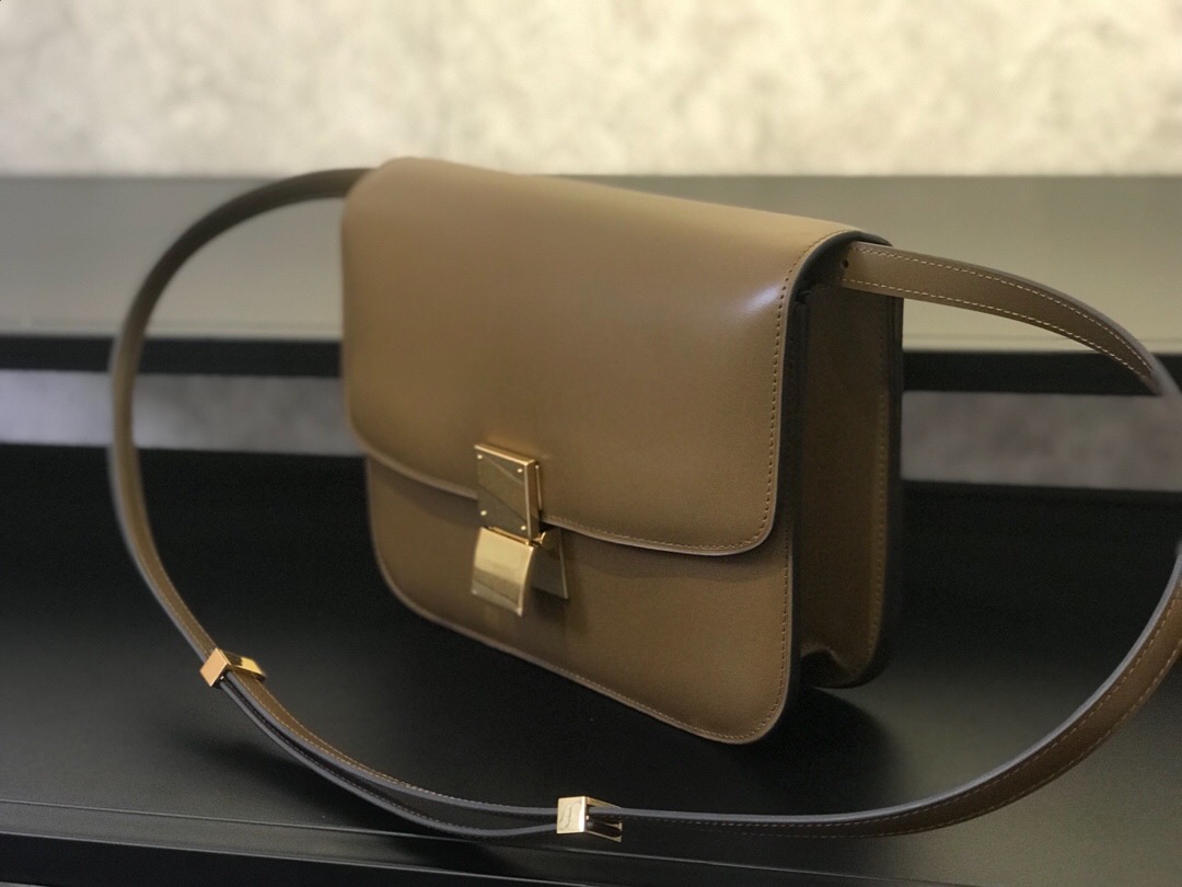 MEDIUM CLASSIC BAG IN BOX CALFSKIN, CELINE BAGS