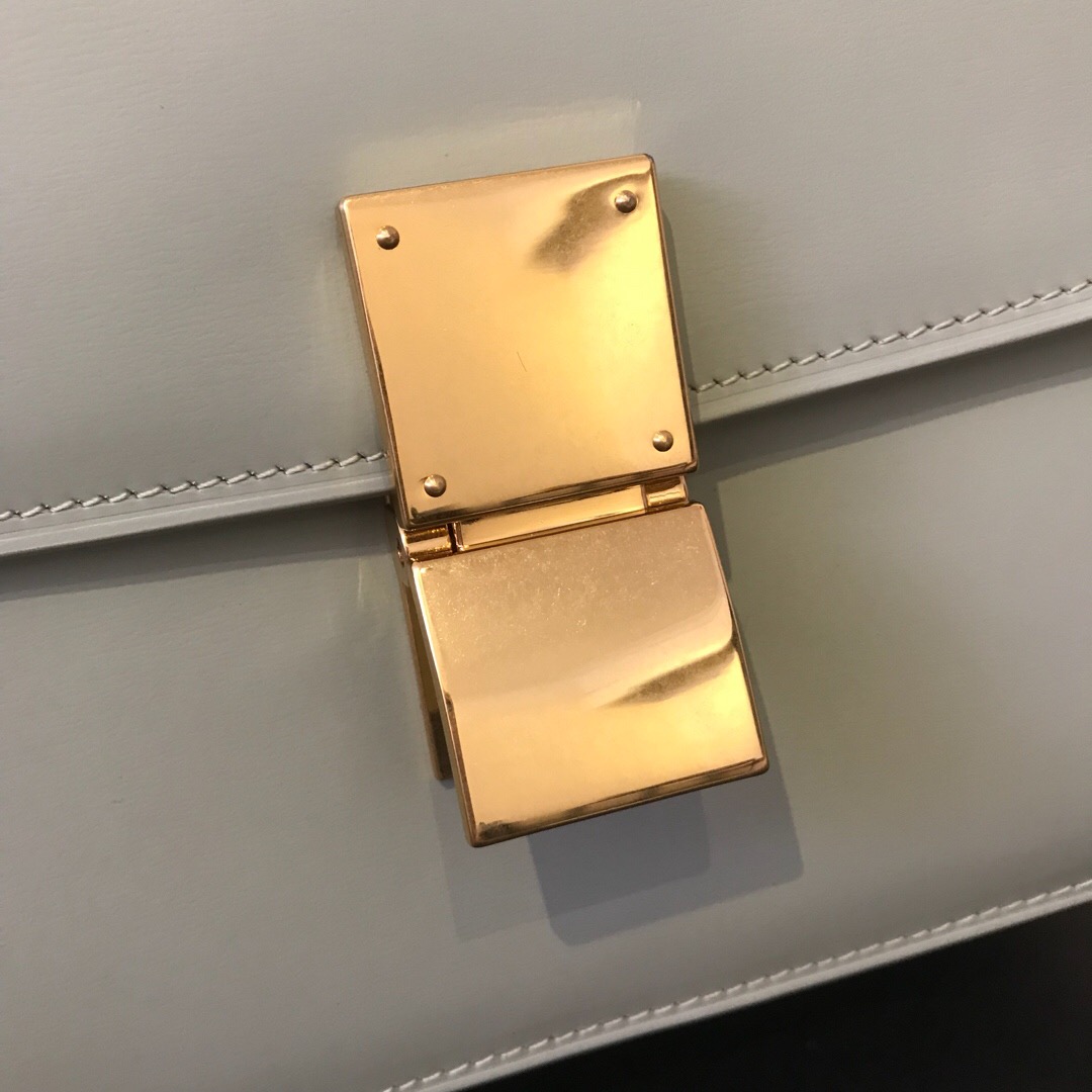 MEDIUM CLASSIC BAG IN BOX CALFSKIN, CELINE BAGS