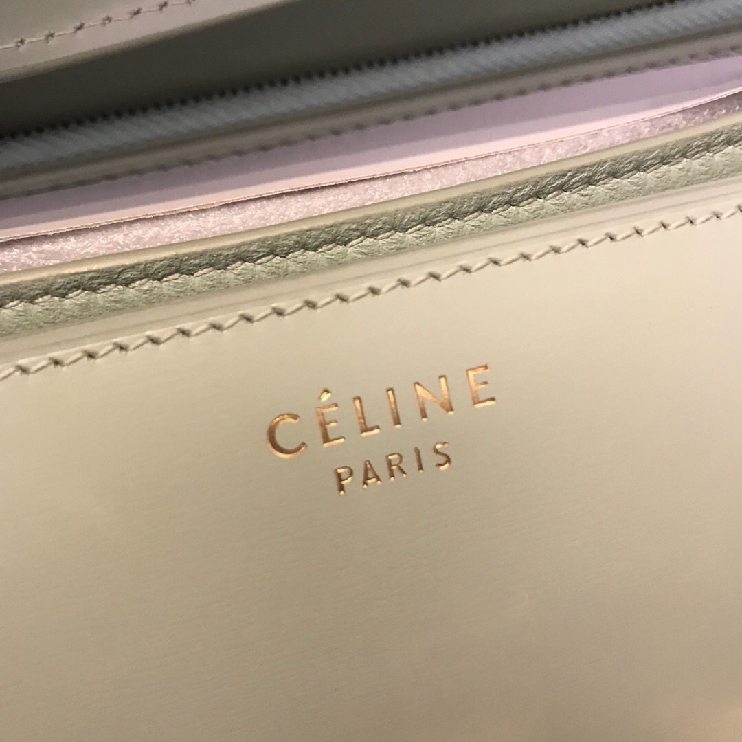 MEDIUM CLASSIC BAG IN BOX CALFSKIN, CELINE BAGS