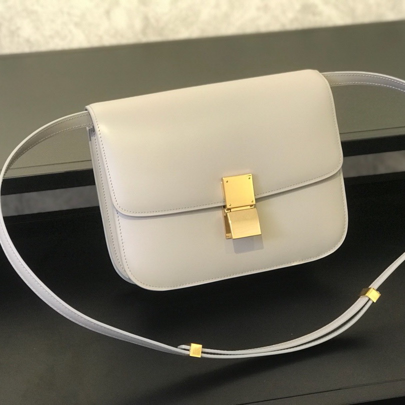 MEDIUM CLASSIC BAG IN BOX CALFSKIN, CELINE BAGS