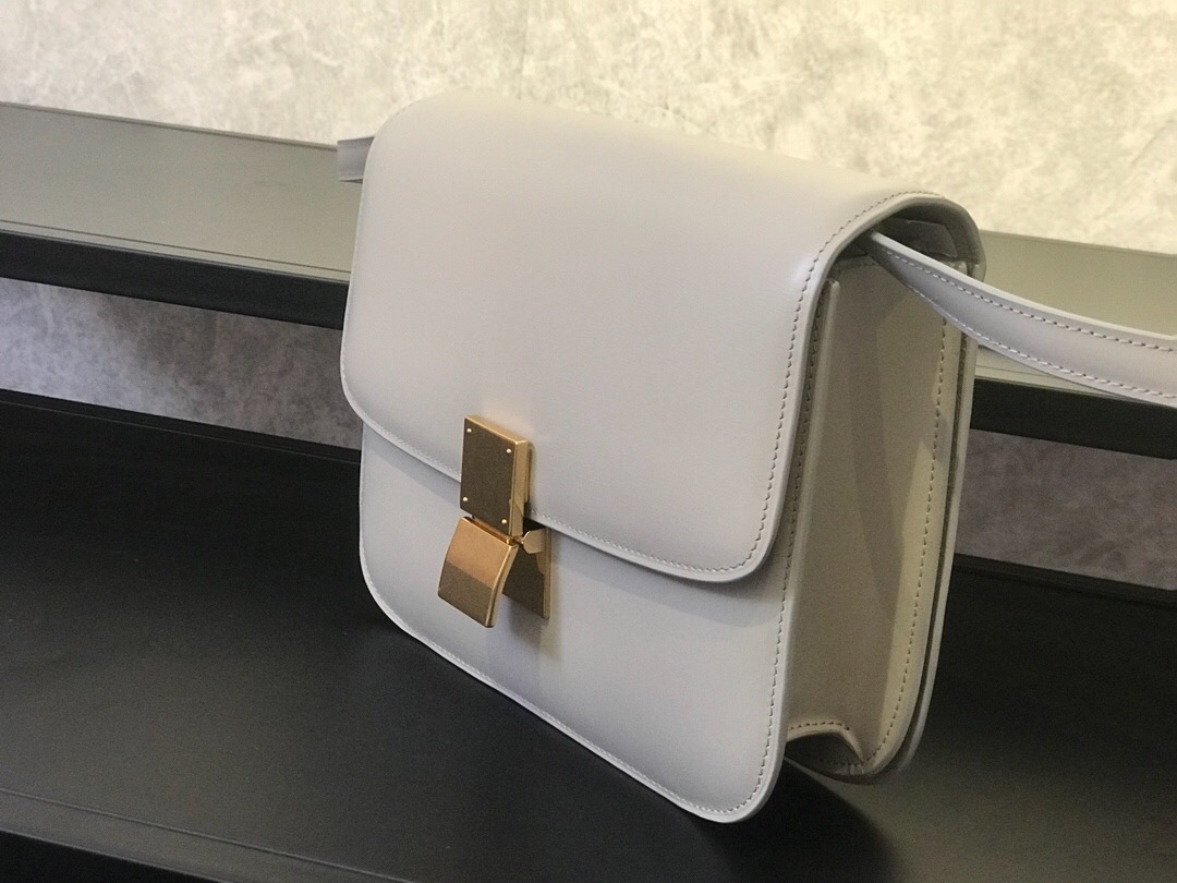 MEDIUM CLASSIC BAG IN BOX CALFSKIN, CELINE BAGS