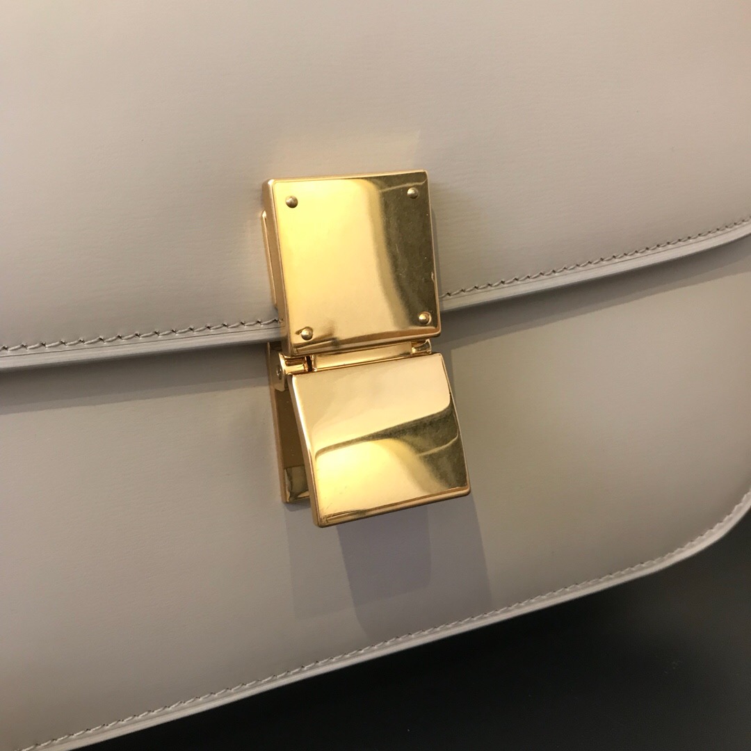 MEDIUM CLASSIC BAG IN BOX CALFSKIN, CELINE BAGS