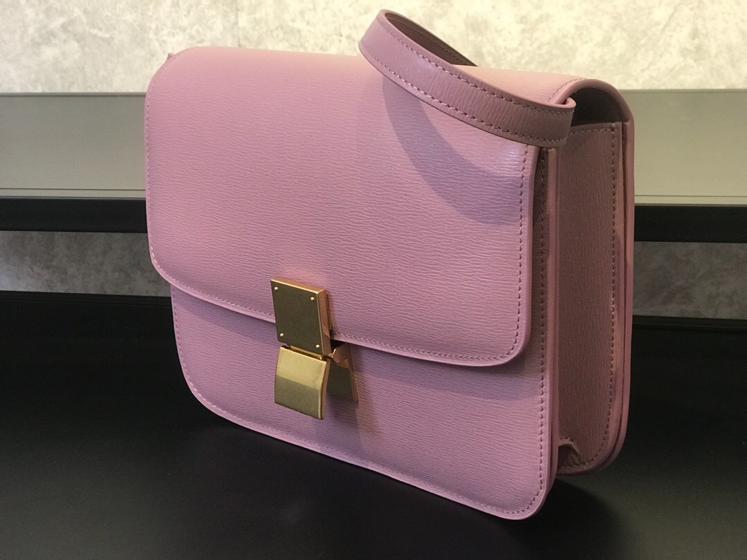 MEDIUM CLASSIC BAG IN BOX CALFSKIN, CELINE BAGS