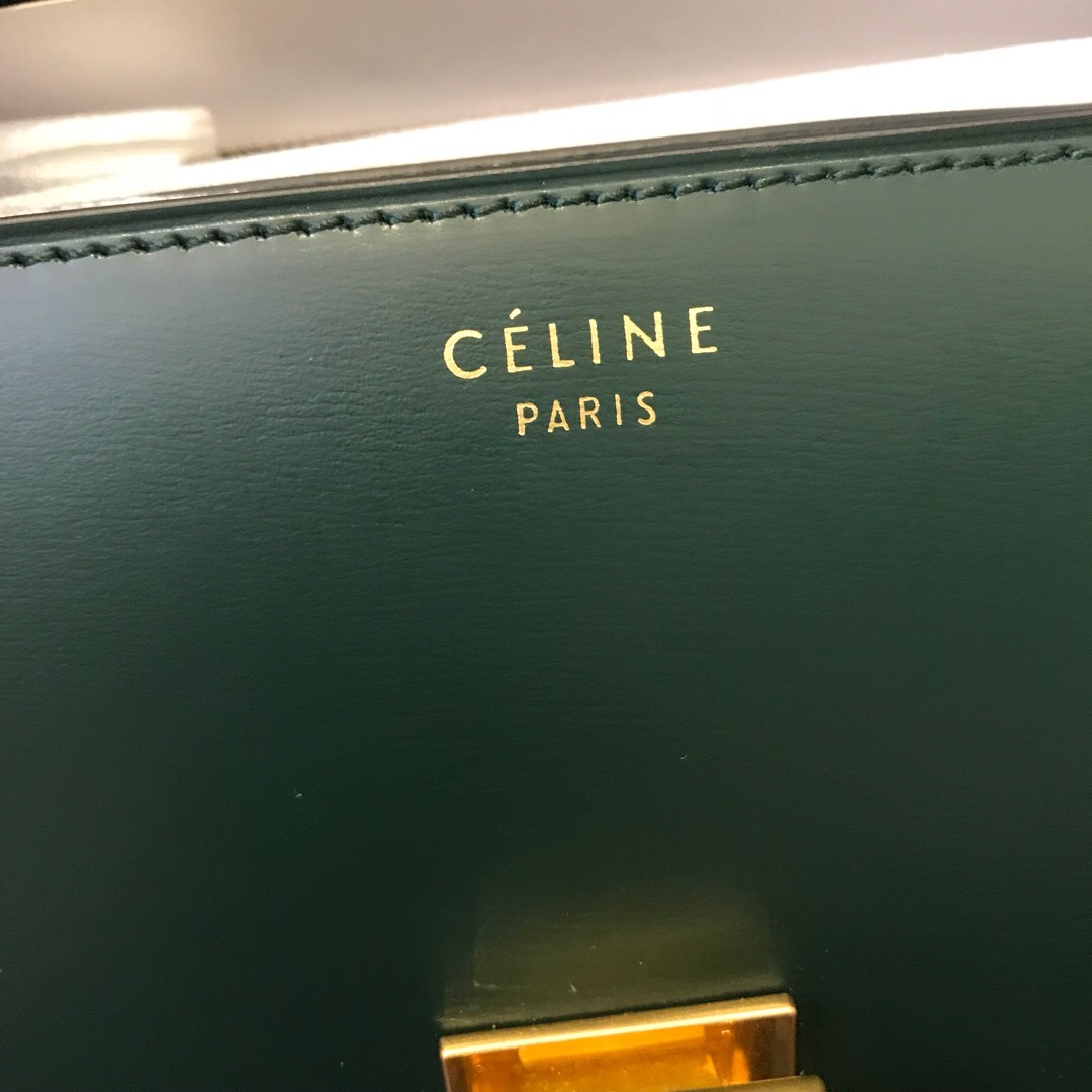 MEDIUM CLASSIC BAG IN BOX CALFSKIN, CELINE BAGS
