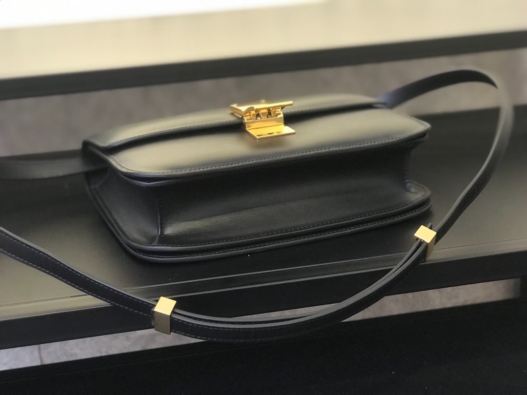 MEDIUM CLASSIC BAG IN BOX CALFSKIN, CELINE BAGS