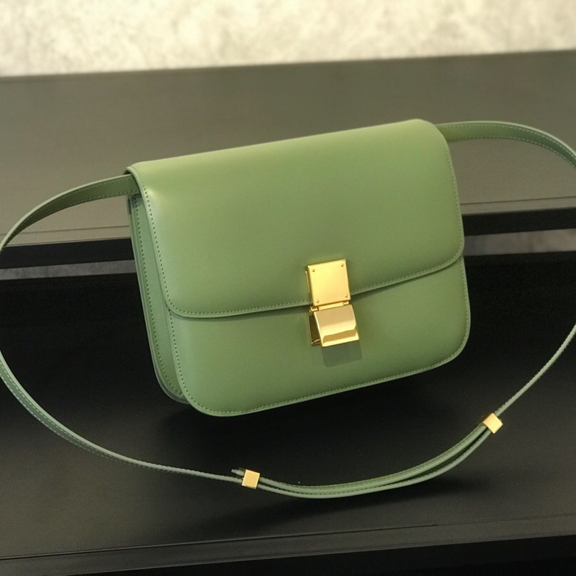 MEDIUM CLASSIC BAG IN BOX CALFSKIN, CELINE BAGS