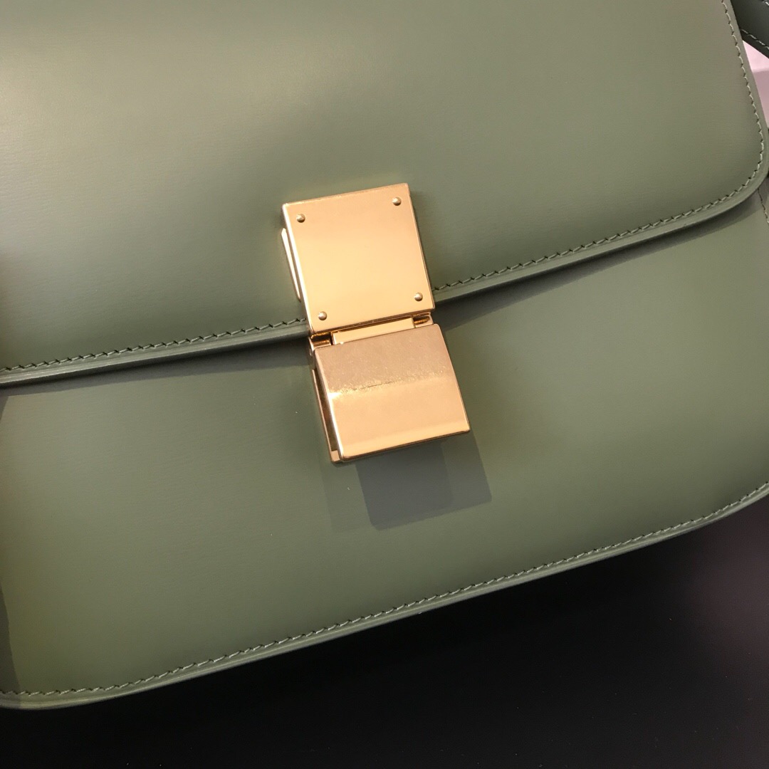 MEDIUM CLASSIC BAG IN BOX CALFSKIN, CELINE BAGS